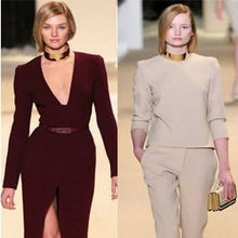 Load image into Gallery viewer, Chunky Punk Collar Chokers Women Femme